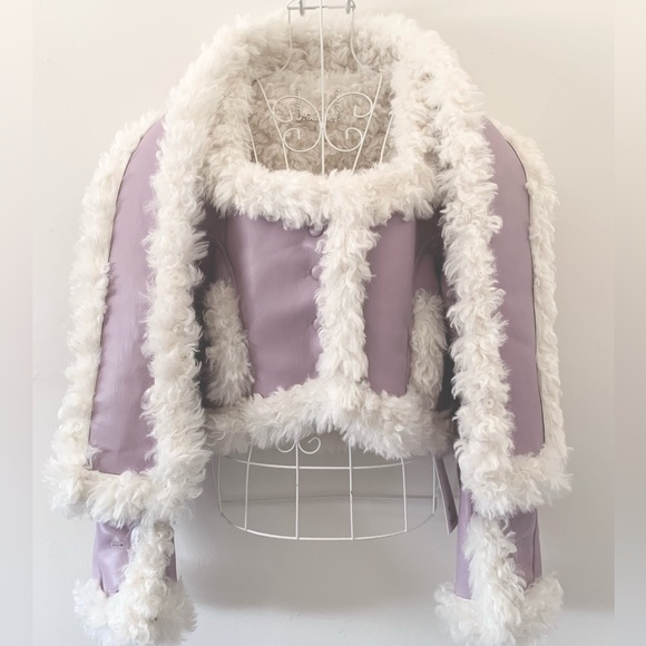 Dollskill Nodress Lilac Purple Cropped Jacket - Picture 2 of 13